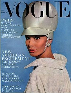 Vintage Vogue magazine covers - wah4mi0ae4yauslife.com - Vintage Vogue September 1963 - Brigitte Bauer.jpg